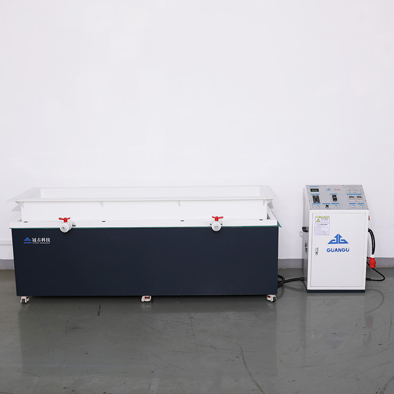 GreeceDOUBLE STATION TRANSLATIONAL MAGNETIC ABRASIVE POLISHING MACHINE GG2380